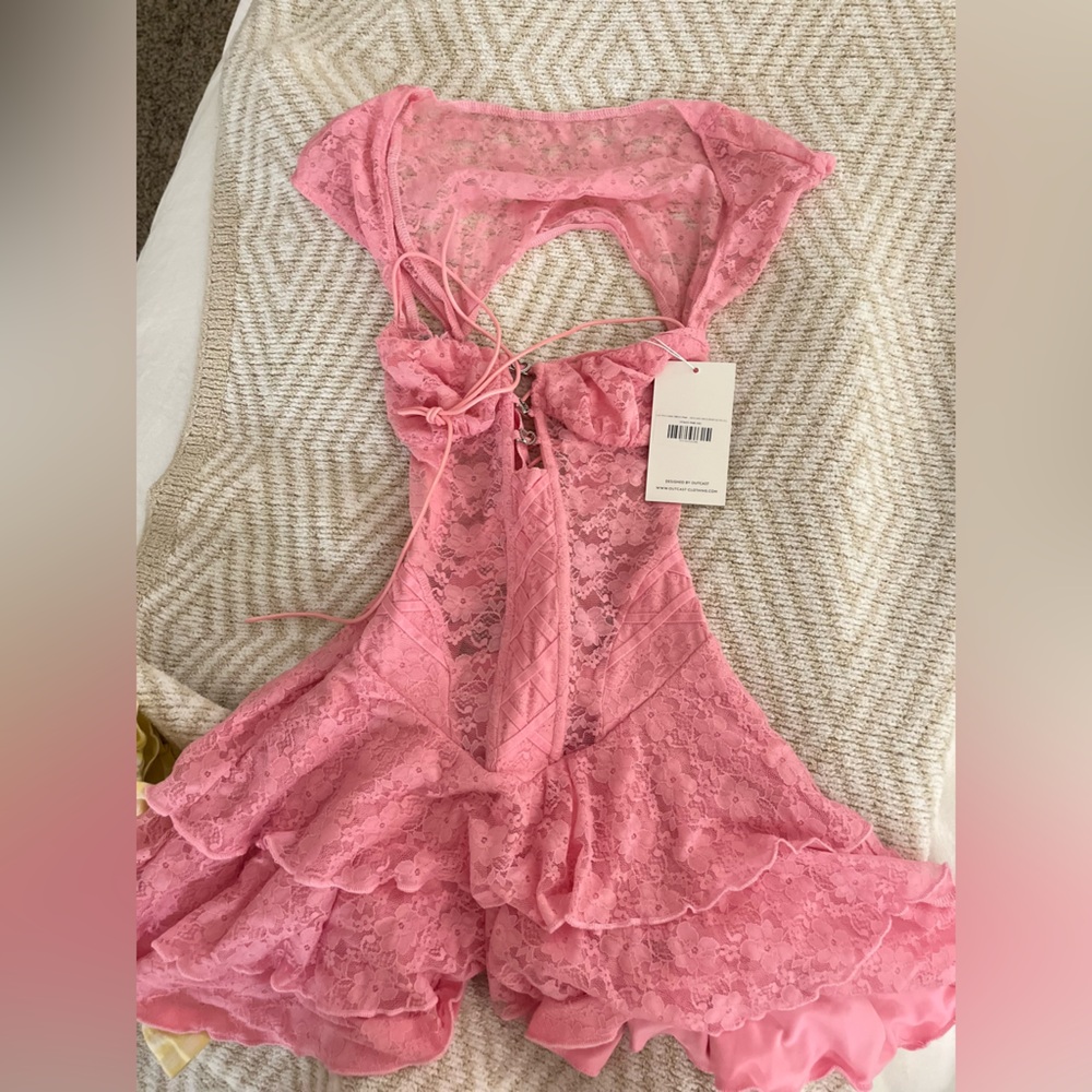 NWT outcast pink dress